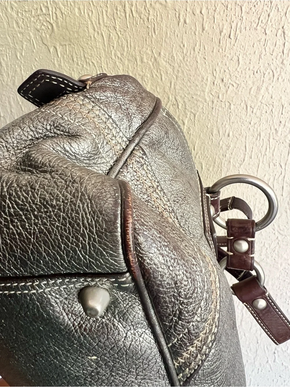 Coach Soho Shoulder Bag in Metallic Silver - Picture 13 of 13